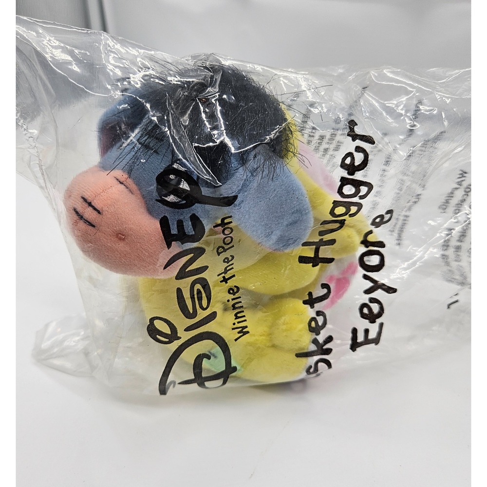 Disney Winnie the Pooh Eeyore Basket Hugger Plush New in Package